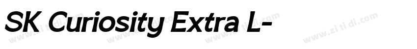 SK Curiosity Extra L字体转换